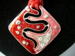 Necklace and earrings