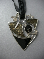 Necklace and earrings