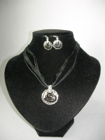 Necklace and earrings