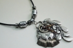 Колие Медальон Висулка Steampunk