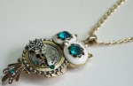 Колие Медальон Висулка Steampunk