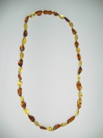 Necklace from amber