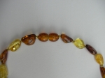 Necklace from amber