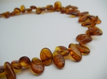 Necklace from amber