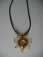 Sun necklace