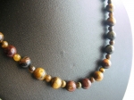 Necklace Tiger`s eye
