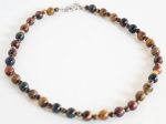 Necklace Tiger`s eye