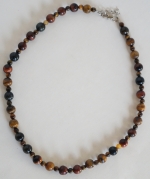 Necklace Tiger`s eye