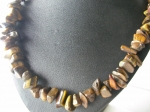 Necklace Tiger`s eye