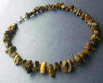 Necklace Tiger`s eye