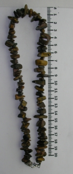 Necklace Tiger`s eye