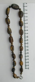 Necklace Tiger`s eye