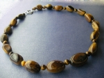 Necklace Tiger`s eye