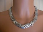 Necklace and earrings