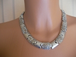 Necklace and earrings