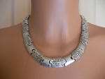 Necklace and earrings