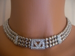 Necklace and earrings