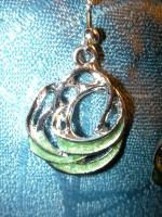 Set necklace with earrings