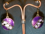 Set necklace with earrings