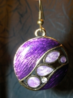 Set necklace with earrings