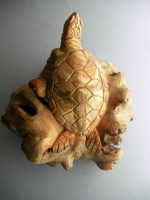 Turtle from wood