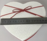 Gift box heart middle