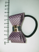 Elastic for hair purple