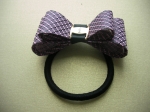 Elastic for hair purple