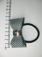 Elastic for hair gray