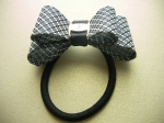Elastic for hair gray