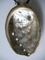 Natural shell pendant