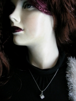 Pendant dice zirconium