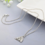 Pretty Best Friends Pizza Pendant Necklace New Creative Friendship Necklace WL