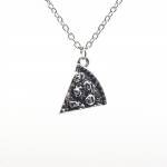 Pretty Best Friends Pizza Pendant Necklace New Creative Friendship Necklace WL