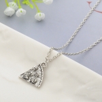 Pretty Best Friends Pizza Pendant Necklace New Creative Friendship Necklace WL