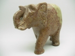 Marble elephant, stone