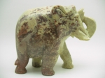 Marble elephant, stone