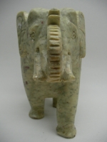 Marble elephant, stone
