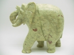 Marble elephant, stone
