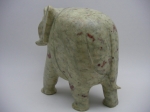 Marble elephant, stone