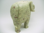 Marble elephant, stone