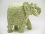 Marble elephant, stone