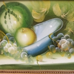 Still life oil painting picture canvas