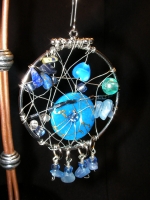 Earrings author's work