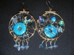Earrings author's work
