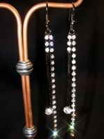 Earrings crystals