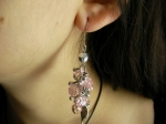 Earings Grape leaf