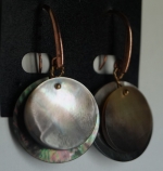 Earrings mother of pearl