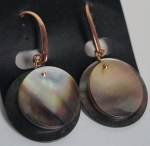 Earrings mother of pearl