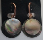 Earrings mother of pearl